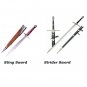 LOTR ANDURIL SWORD + STING SWORD  SET OF 2PCS