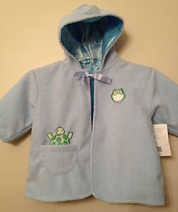 New Kelly B Rightsell Infant Hooded Chamois Jacket