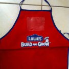 Lowe's Child  Size BUILD and GROW Apron