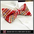 *BRAND NEW* MULTI-COLOR CHECKED LUXURY TUXEDO MENS BOW TIE B517