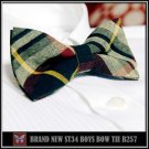 *BRAND NEW* MULTICOLOR CHECKED RARE BOYS BOW TIE B257
