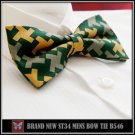 *BRAND NEW* GEOMETRIC PRINTING UNIQUE TUXEDO MENS BOW TIE B546