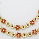 Indian Kundan Anklet Pair Payal Bridal Wedding Bollywood Designer Jewelry