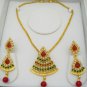 Kundan Victorian Jewellery Necklace Earring Set