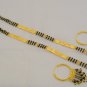 Laxmi Gold Plated Mangalsutra Necklace Earring Set Indian Bridal Jewelry