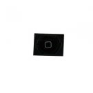 IPHONE 4 4S Black  + Mat Menu Home Button Key Cap REPLACEMENT REPAIR PART