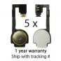 5 x iPHONE 4S HOME BUTTON BOARD FLEX CABLE REPLACEMENT REPAIR PART