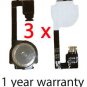 3 pieces IPHONE 4 HOME BUTTON BOARD FLEX CABLE REPLACEMENT REPAIR PART