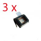 3 PIECES EARPIECE EAR SPEAKER FLEX iPhone 4 REPLACEMENT REPAIR PART USA