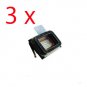 3 PIECES EARPIECE EAR SPEAKER FLEX iPhone 4 REPLACEMENT REPAIR PART USA