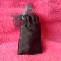 Luxury little black gift pouch bag