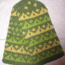 Hand-knitted gloves for women, mittens