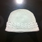 White Crochet Hat
