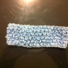 Light Blue Crochet Headband