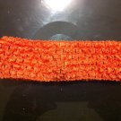 Orange Crochet Headband