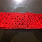 Red Crochet Headband