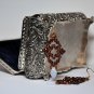 Brown Hand Stitched Pearls With Glass Beads Chandelier Earrings By Studio Bead Artist