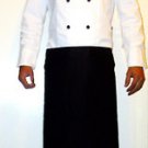 L&G Uniforms CHEF'S pack 2 pants trousers 2 waist aprons 100% cotton drill