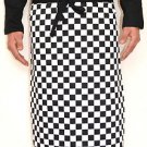 Chef Uniforms: check waist apron  L&G London uniforms