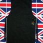 Professional BLACK TABARD/TABBARD apron L&G London Uniforms U.K