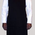 Black CHEF bib apron 100% cotton L&G Uniforms