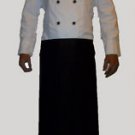 Chef Uniforms: black waist apron  L&G London uniforms