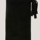 Chef Uniforms: PACK 15 black waist apron  L&G London uniforms