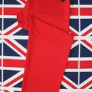 Red chef pants (trousers) L&G London Uniforms S,M