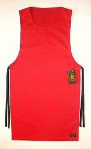 Professional RED TABARD/TABBARD apron L&G London Uniforms U.K