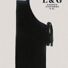 PACK 4 BLACK chef bib apron L&G London Uniforms