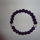 Pretty purple beads with a hint of bling
