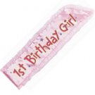 1st Birthday Sash