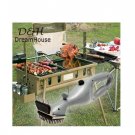 BBQ Grill Cleaning Scraper Cleaner Steam Cleans Wire Brush Portable Tool