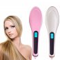 Pro Hair Straightener Irons Comb With LCD Display