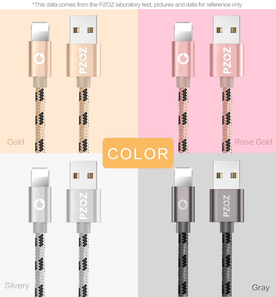 3 ft usb cable for phone 8 7 6 plus 6s 5 5s se X ipad 2 mini fast charging cables