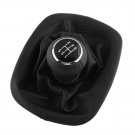 5 Speed Gear Shift Knob Gaitor Cover Black For VW PASSAT