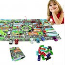 CITY PARKING LOT ROADMAP ALLOY TOY MODEL CAR CLIMBING 10 cards included