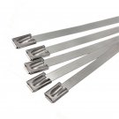100 STAINLESS STEEL SELF LOCKING CABLE TIES