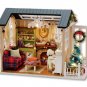 Holiday DOLL HOUSE+ FURNITURE DIY  Dollhouse Toys