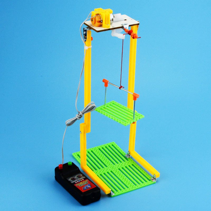 Wire Control Elevator Lift Model Creative Electric Toy