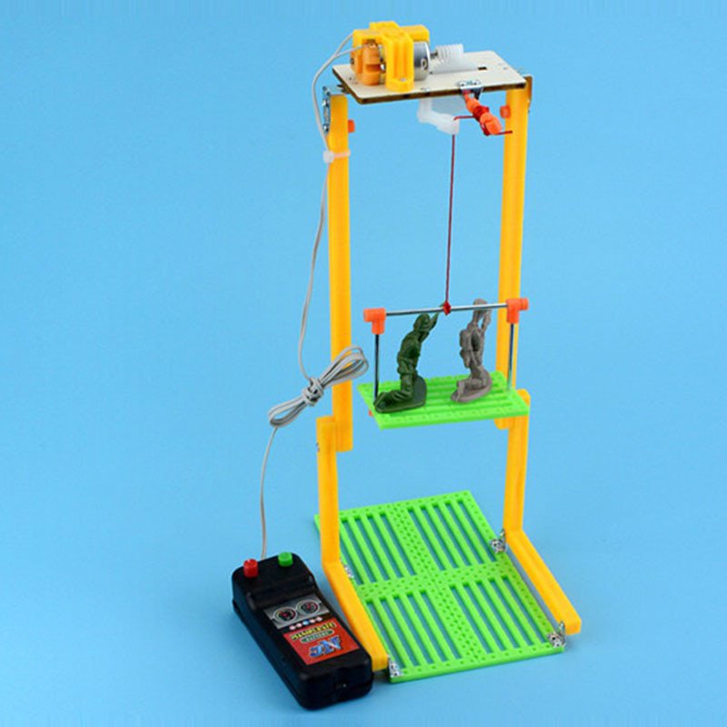 Wire Control Elevator Lift Model Creative Electric Toy