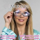 Perfect Make up Flip Up Glasses with Led For Myopia