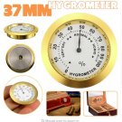 HUMIDOR CIGAR Hygrometer 37mm Moisture Meters  Tobacco Pointer Hygrometer for