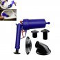Air Power Drain Blaster gun High Pressure Powerful Manual sink Plunger