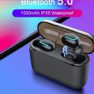 Bluetooth 5.0 Earphones TWS Wireless Headphones +charging cell