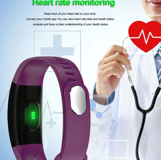 healthy smart band blood pressure heart rate