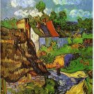 Van Gogh Waz's house work Scenery Canvas Wedding Decoration Art DIY  Pa«int by numbers