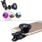 3-in-1 Wide Angle Macro Fisheye Lens Camera Kits Mobile Phone