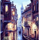 Water city Venice boat Landscape Canvas Wedding Decoration Art picture Gift 40x50cm