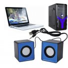 Mini Speakers USB 2.0 Stereo Speaker Wire PC Speaker for  Laptop Phone Music Player Computer PC